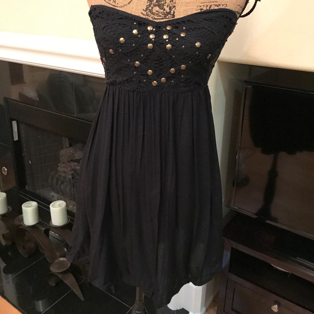 Roxy strapless dress